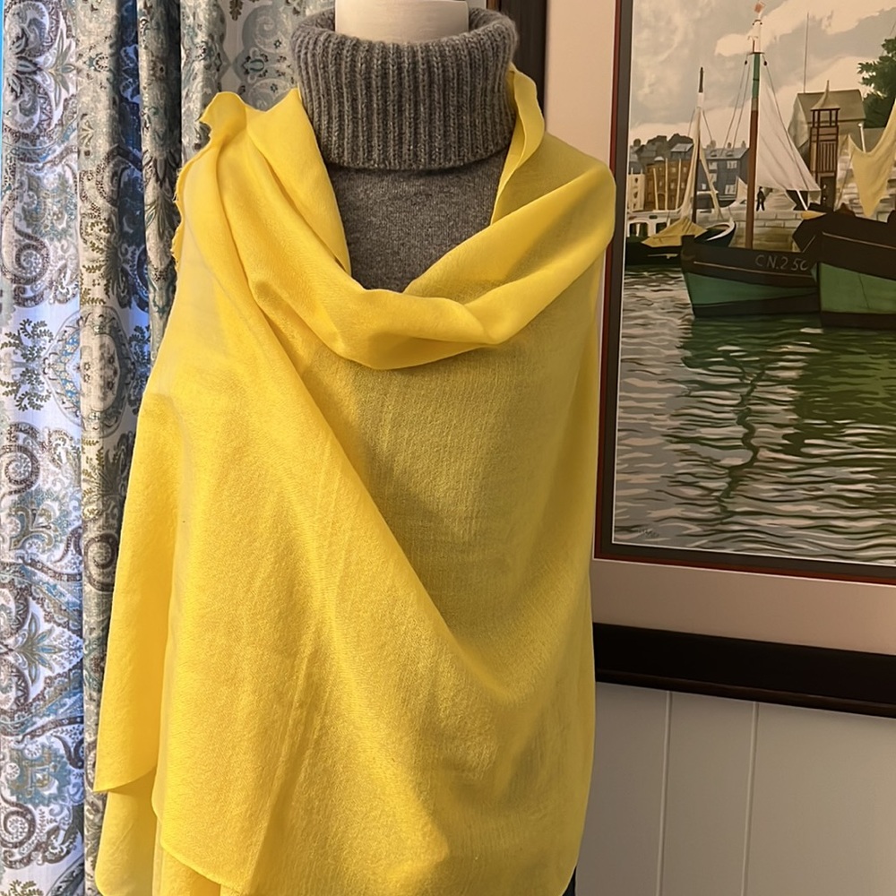 💯 CASHMERE SCARF - Picture 2 of 3